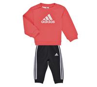 Ensembles enfant garcons adidas Badge of Sport Jogger Set Rouge 3 / 4 ans