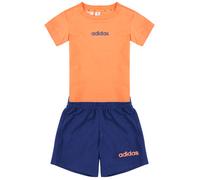 Ensembles enfant garcons adidas Essentials Tee Set Kids Marine 18 / 24 mois