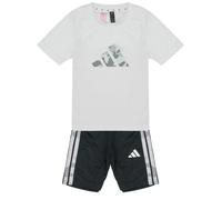 Ensembles enfant garcons adidas Train Essentials Camo Print Set Kids Blanc 5 / 6 ans