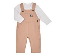 Ensembles enfant garcons Timberland ENS.SALOPETTE+TEE-SHIRT T60242/307 Beige 18 mois