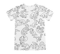 Ensembles Fille,VêTements De Nuit Et Peignoirs pour Filles pour Un Confort Quotidien Et Une Jolie Tenue à Imprimé Graphique pour Les 2 à 12 Ans (White, 11-12 Years)