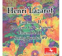 Levin - Henri Lazarof: Trio avec Piano N°2; Etudes (4) pour 2 Violons; Adieu; Momenti no 2 pour Solo Violins; Tempi concertati pour Violon et Piano