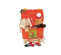 Fuzeau – Malle 16 instruments de musique – Coffret percussions éveil musical – Dès 3 ans