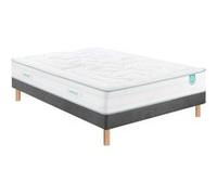 Ensembles matelas sommier, latex 100% naturel 7 zones 22cm COZYGREEN 90x200