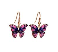 Ensembles Moules Kits Nettoyeur Bijoux Filles Coloré Animal Papillons Drop Dangling Léger Boucle D'oreille Stylo Moule Moules Perçant Bijoux (Purple, One Size)