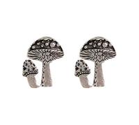 Ensembles Nettoyeur Petite Bijoux Cute Stud Earrings Earrings Jewelry For Her Silver Color Stud Earrings Trendy compatible with Machine Découvertes Baguier compatible with Machine (Silver, One Size)