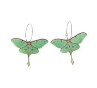 Ensembles Perles Boîte Bijoux Drop Earrings Color Acrylic Moth Wing Earrings Statement Black Earrings Jewelry For Women Bracelets Perles Baguier Pince Fil Kits (White, One Size)