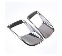 Ensembles phares antibrouillard pour voiture Pour PEUGEOT 2008 2008 2020 2021 2022 2023 Extérieur Voiture Pare-chocs Arrière Antibrouillard Couverture Autocollant Voiture Style 2 Pièces Feu brouillard