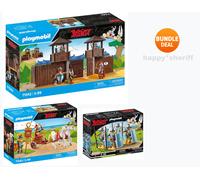 Ensembles Playmobil série Astérix 71542 camp et char 71543 et soldat 70934...