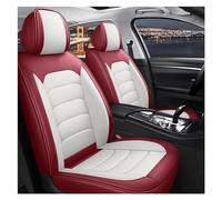 Ensembles Protection Siège Voiture Pour Chrysler 300c Pour Sebring Pour Cruiser Pour Voyager 300s 5 Sièges Housse De Siège De Voiture Automobiles Couverture Couvre Sieges(White red)