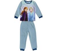 Ensembles Pyjama Polaire La Reine des neiges Disney (FR/ES, Âge, 8 Ans, Taille Normale, Bleu)