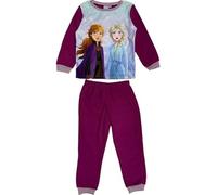 Ensembles Pyjama Polaire La Reine des neiges Disney (FR/ES, Âge, 8 Ans, Taille Normale, Fuchsia)