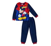 Ensembles Pyjama Polaire Mickey (FR/ES, Âge, 6 ans, Taille normale, Marine)