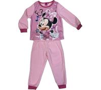 Ensembles Pyjama Polaire Minnie Disney (FR/ES, Âge, 10 Ans, Taille Normale, Rose)