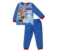 Ensembles Pyjama Polaire Paw Patrol-Pat Patrouille (FR/ES, Âge, 6 Ans, Taille Normale, Bleu)