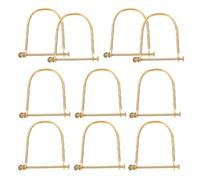 Ensembles Rivets de Fixation en Métal pour 10 Éventail Pliant | Kit de Réparation pour Éventail Ancien, Montage Facile, Pointe Effilée Lisse, pour Modèles Artisanaux Traditionnels