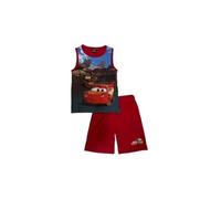 arlis Ensembles shorts et haut Cars Disney - Ensemble T-Shirt + Short Cars Disney (rouge-A, 5 Ans)