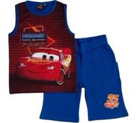 Ensembles shorts et haut Disney Cars - Ensemble t-shirt super short Disney Cars (Bleu, 4 Ans)