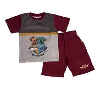 arlis Ensembles shorts et haut Harry Potter - Ensemble T-Shirt Et Short Harry Potter (Ensemble T-Shirt Et Short Harry Potter-B, 12 Ans)