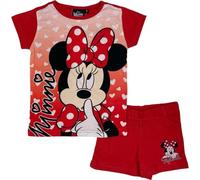 arlis Ensembles shorts et haut Minnie Disney - Ensemble T-Shirt Et Short Minnie Disney (Disney Minnie Shorts T-Shirt Set-E, 4 Ans)