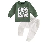 Ensembles Sweat Bébé Ensemble Enfant Bébé Garçon Ensemble Jogging Bebe Unisexe Automne Printemps Hiver Pantalons Taille Elastique Sweatshirt À Manches Longues 2 Pièces