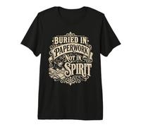 Enseveli dans la paperasse Pas dans l'esprit Ese Teacher T-Shirt Haut de Gamme