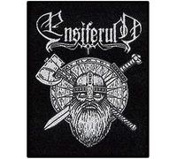 Ensiferum Sword & Axe Unisexe Patch standard, 100% Polyester, Non défini