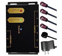 ENSIGEAR Kit répéteur Infrarouge, système de répéteur IR pour télécommande Infrarouge, Extension IR 30,5 m.