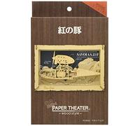 Ensky Ghibli - Porco Rosso - Théâtre de Papier Style Bois Pig Savoia S.21F