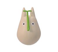 Semic Distribution Figurine culbuto Mon Voisin Totoro Petit Totoro avec feuille 5 cm