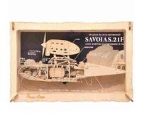 Ensky Paper Theater - Style bois - Red Pig PT-WL02X Savoia S.21F