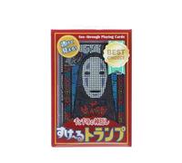 ENSKY - Spirited Away - Spirited Away Magic Seemingly Invisible, Transparent Playing Cards - Official Studio Ghibli Merchandise