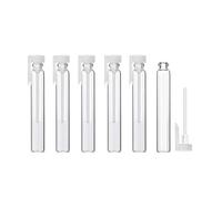 Enslz Lot de 100 mini flacons vides en verre pour huiles essentielles et aromathérapie (3 ml)