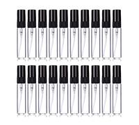 Enslz Lot de mini flacons de vaporisateur de parfum rechargeables Transparent Rechargeable claire 5ml