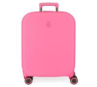 Enso Annie Valise Cabine, Deux Compartiments, en ABS résistant et léger, 4 roulettes pivotantes, Serrure à Combinaison latérale, par Joumma Bags