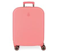 Enso Annie Valise Cabine, Deux Compartiments, en ABS résistant et léger, 4 roulettes pivotantes, Serrure à Combinaison latérale, par Joumma Bags