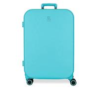 Enso Annie Valise Moyenne Bleue 48 x 70 x 28 cm Rigide 4,32 kg Fermeture TSA ABS 4,32 kg 94,08 LExtensible, Bleu, Talla única, Valise Moyenne