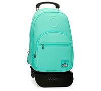 Enso Basic Sac à dos avec chariot Vert 32x46x15 cms Polyester Pour ordinateur portable 15,6" 22.1L