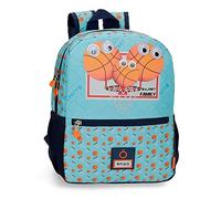 Enso Basket Family Sac à dos Bleu 25x32x12 cms Polyester 9.6L