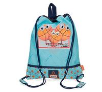 Enso Basket Family Sac à goûter Bleu 27x34 cms Polyester