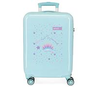 Enso Be a Mermaid Valise Trolley Cabine Vert 38x55x20 cms Rigide ABS Serrure à combinaison 34L 2,6Kgs 4 roues doubles Bagage à main