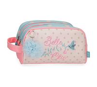 Enso Belle and Chic Trousse de toilette deux compartiments adaptable Multicolore 26x16x11 cms PVC