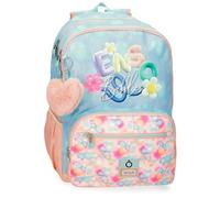 Enso Bubbles Sac à dos scolaire double compartiment adaptable au chariot Multicolore 32 x 44 x 17 cm Polyester 23,94 l