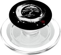 Enso Circle Bonsaï Zen Art Graphic PopSockets PopGrip pour MagSafe