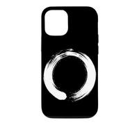Enso Circle Bouddhisme Japonais Méditation Zen Cercle Yoga Coque pour iPhone 12/12 Pro