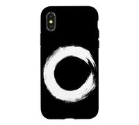 Enso Circle Bouddhisme Japonais Méditation Zen Cercle Yoga Coque pour iPhone X/XS