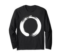 Enso Circle Bouddhisme Japonais Méditation Zen Cercle Yoga Manche Longue