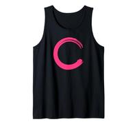 Enso Circle Zen Bouddhisme Rose Débardeur