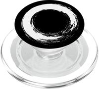 Enso Circle Zen Japanese Aesthetics Free Mind Meditation Amusement PopSockets PopGrip pour MagSafe