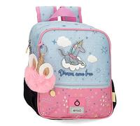 Enso Dreams come true Sac à Dos Préscolaire Adaptable au Trolley Multicolore 23x25x10 cms Polyester